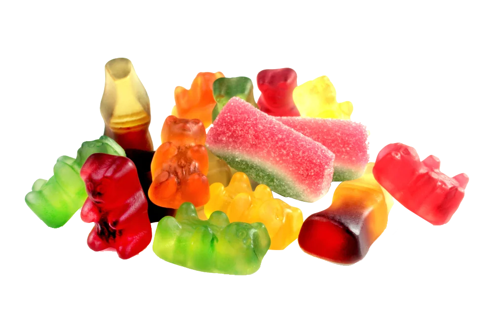 LED touch panel pectin and gelatin jelly candy machine vitamins candy machine production line