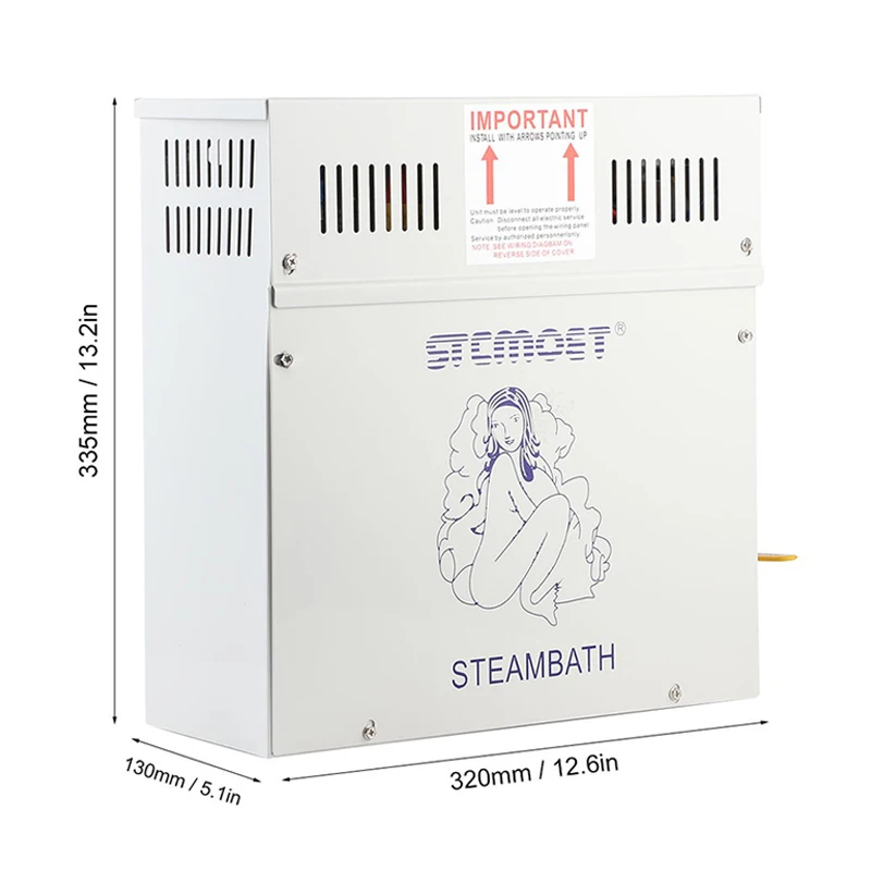 4.5KW 9KW 12KW Steam Bath Generator For Steam Sauna  Portable  Small Steam Generator For Sale