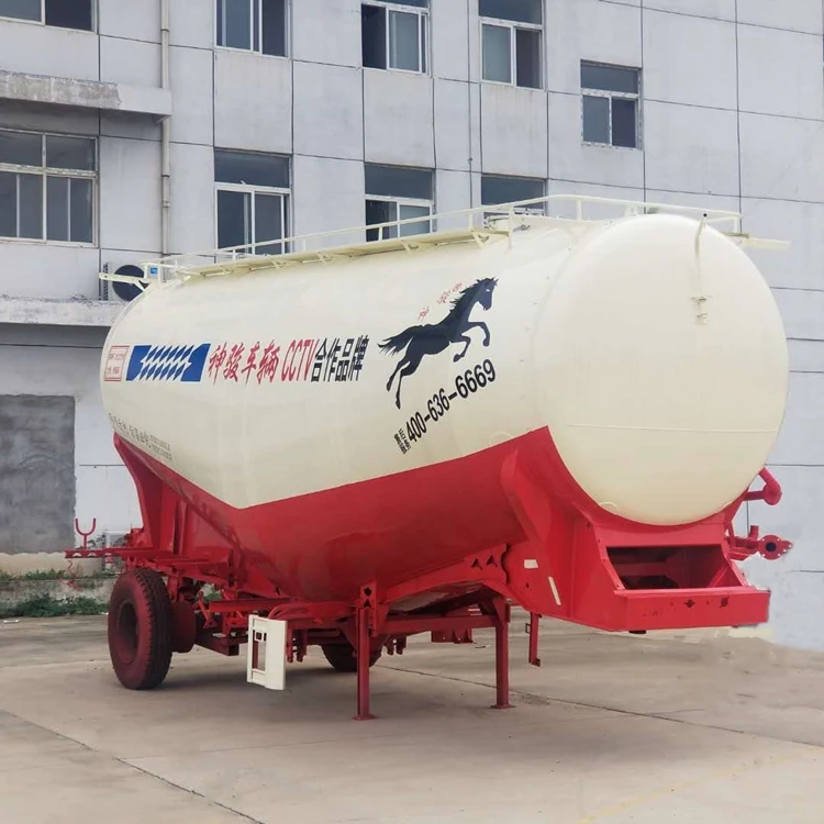 3 Axles 50cbm  jetski  Bulk  carrier cement  semi Trailer powder tank semitrailer and truck