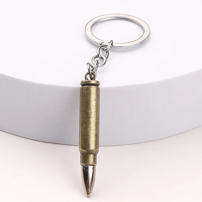 beer bottle opener cartridge bullet shape 3d metal keychain bullet keyring