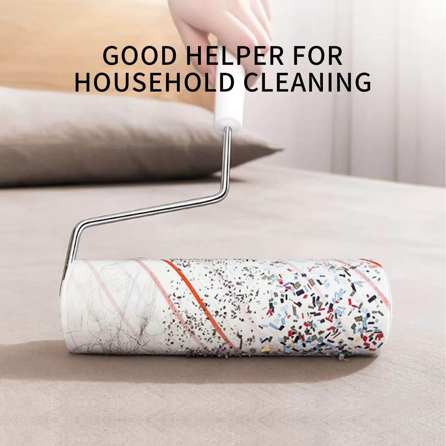 extra sticky roller machine adhesive Lint Roller Refill reusable  for pet hair