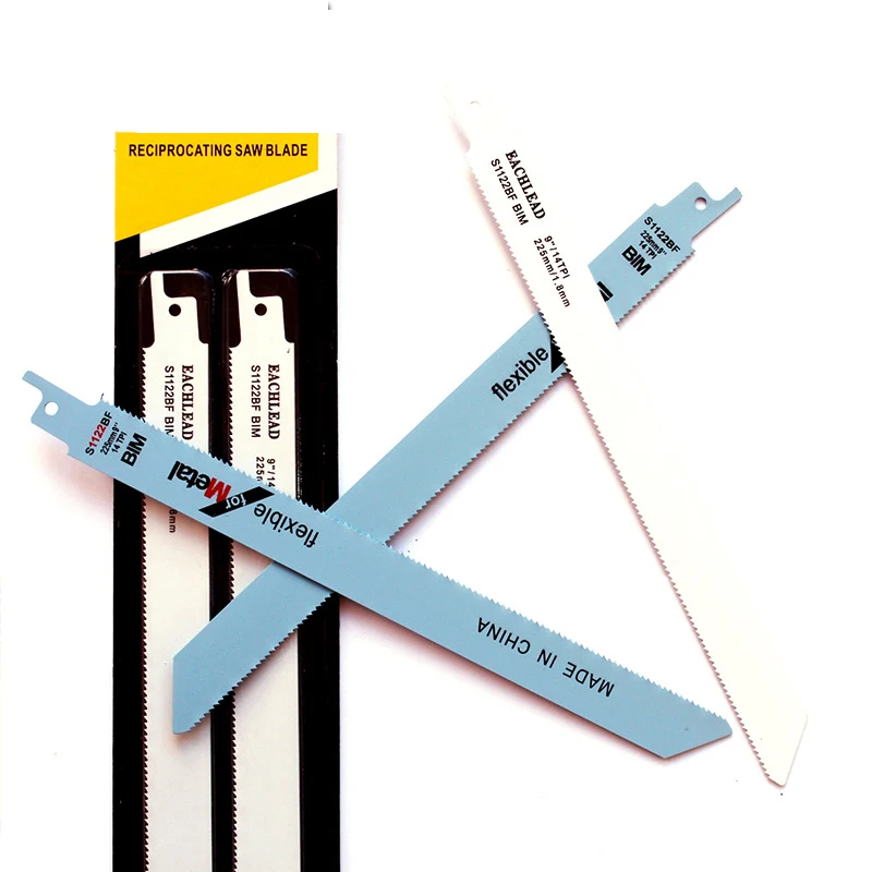 Rapid Bimetallic Reciprocating Saw Blade For Metal And Solid Pipe Cutting Sabre Saw Blade