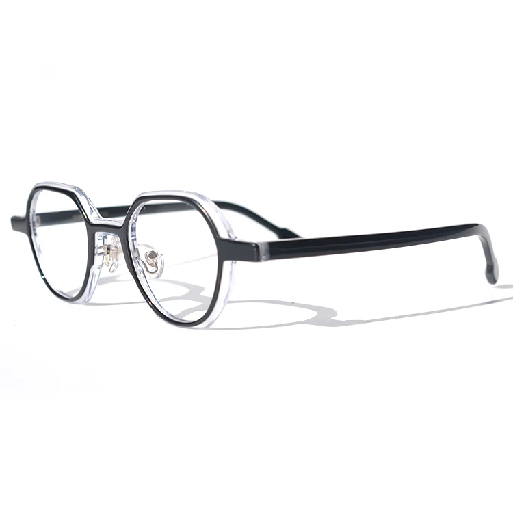 wholesale retro acetate optical eyeglasses fashion glasses frames high quality blue light anti eyeglass men Anti Eyestrain