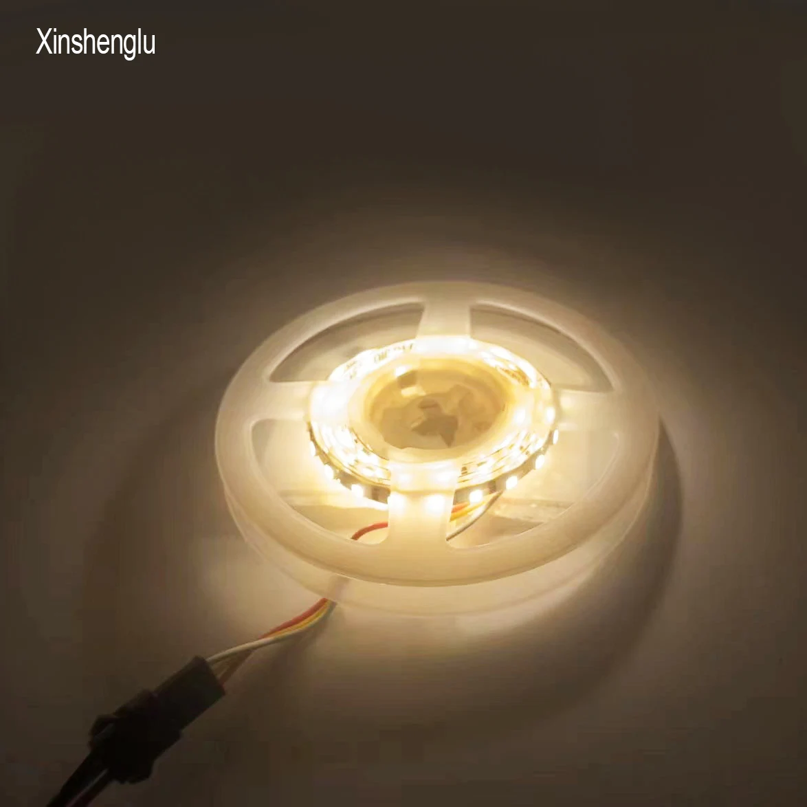 Светодиодная лента 12 В умное освещение 60 светодиодов/м 2 цвета CCT 3 SMD 2835 гибкая белая Адресуемая светодиодная подсветка