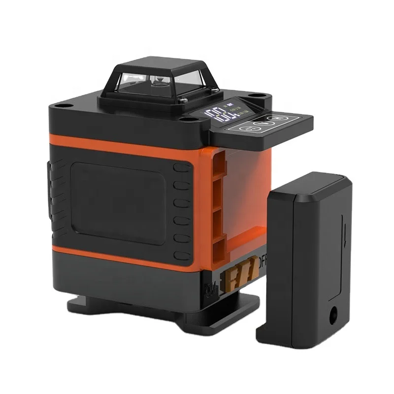 16 Lines 4D automatic level cross line Green laser tile leveling system 360 degree rotating laser levels