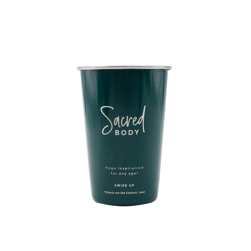 
Amazon top seller Cold Drink A variety of pattern colors Tumbler 304 stainless steel Mugs for Coffee Beer 