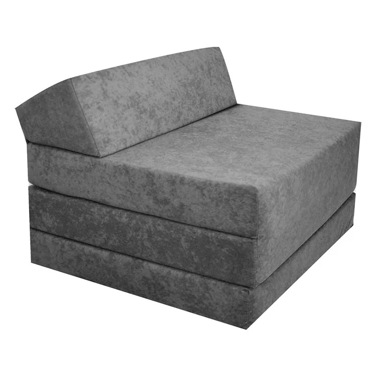 Eco-friendly Sleeping chair Guest Folding Futon Bed Mattress with Support Futon Head