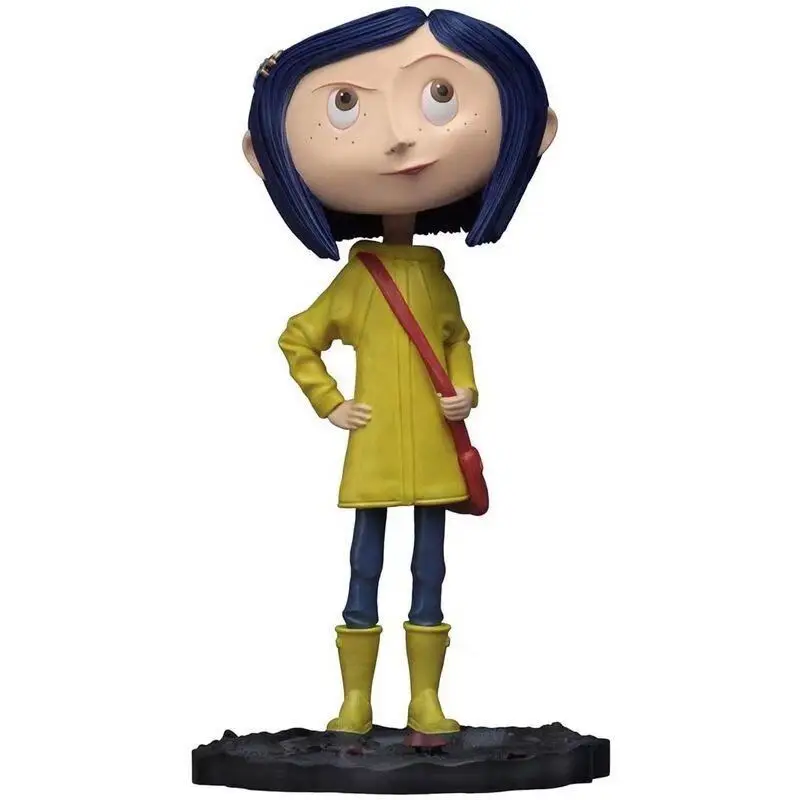 Фигурка из фильма Коралина ПВХ 18 см модель может покачать головой фигурка Jones NECA