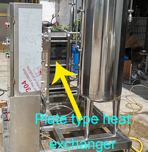 Small Scale Automatic Carbonated Soft Drink Mixer / CO2 Gas Mixing Machine
