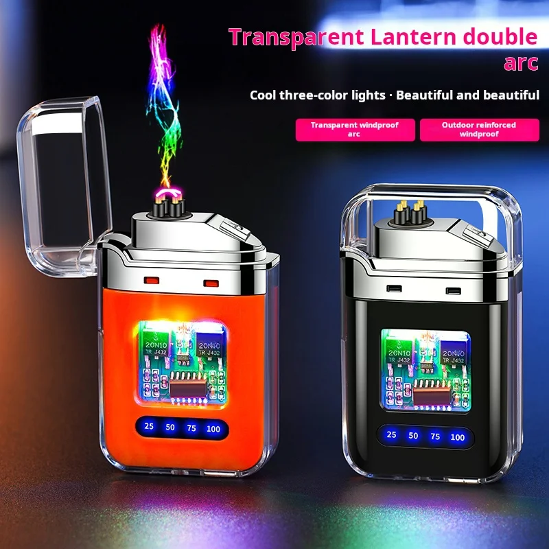 Factory Direct Mini USB Electric Lighter Rechargeable Plastic Pocket Cigarette Plasma Lighter with Logo Wholesale from China