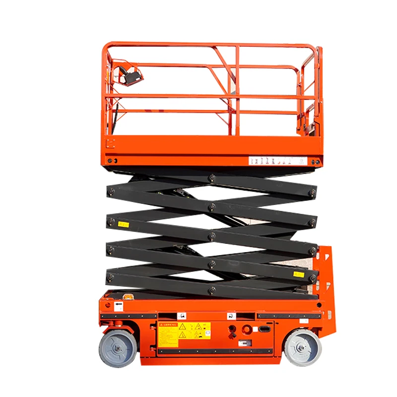 High-Altitude Work Platform Construction Elevator Self-Propelled Electric Elevator Hydraulic Small Mobile Scissors Lift