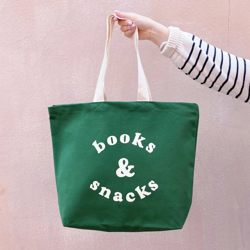 Reusable Grocery Shopping Cloth Bags Foldable canvas cotton tote bags walker shopper bag for women girl