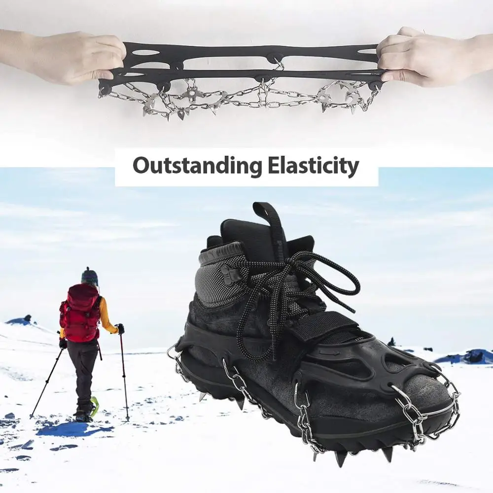 Climbing Safety Shoes Crampons Snow Ice Spikes for Shoe
