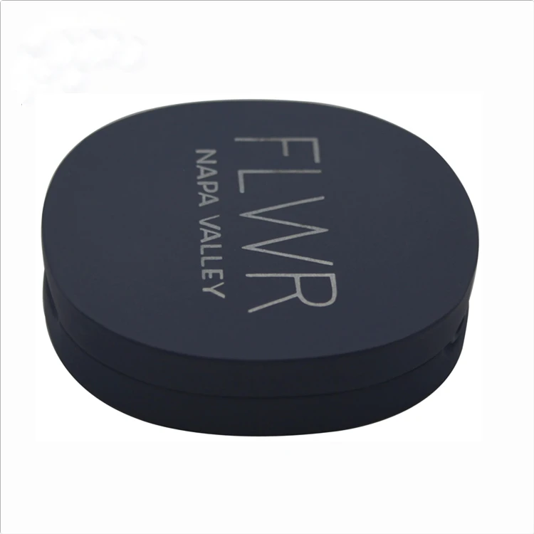 
fashionable custom color laser engraved solid perfume compact 