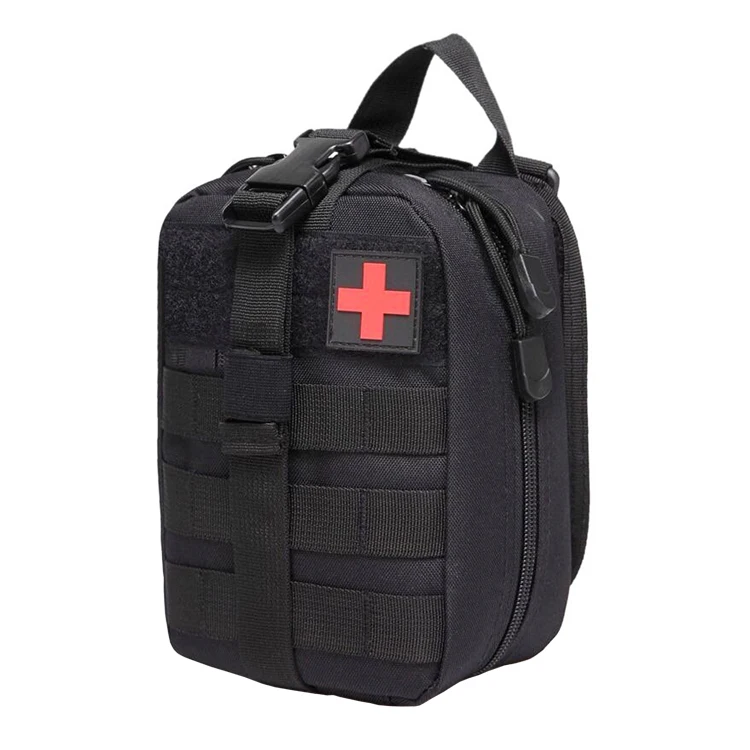 Medical MOLLE Tactical Pouch, Military Rip Away IFAK Pouch, Utility EMT First Aid Kit Bag for Outdoor Activities