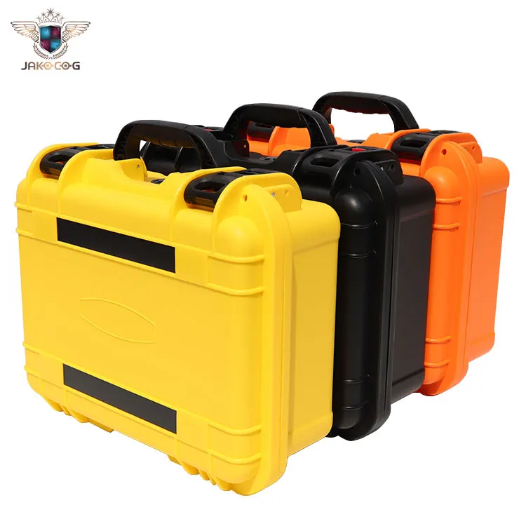 Plastic toolbox Manufacturer PP  Plastic tool case large carrying tool storage case fishing equipment case with EVA foam