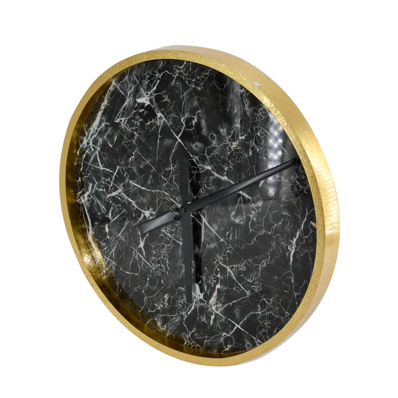 High quality decorative sublimation round mdf mechanism simple wall clock blank face