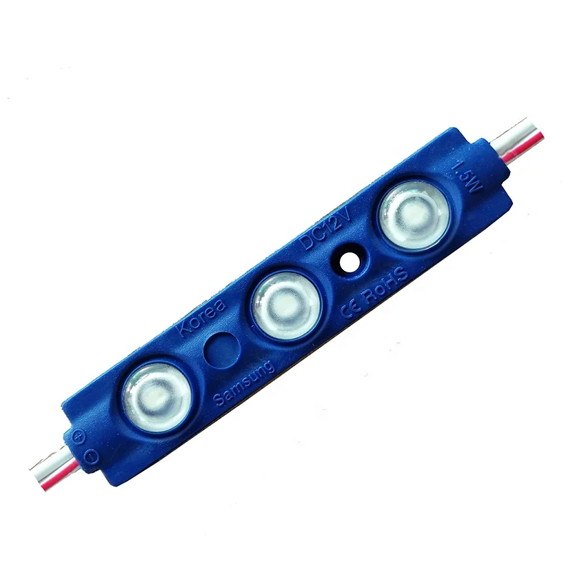  3 года гарантии dc12v 1 5 w 2835smd 5630smd чип светодиодный модуль с объективом
