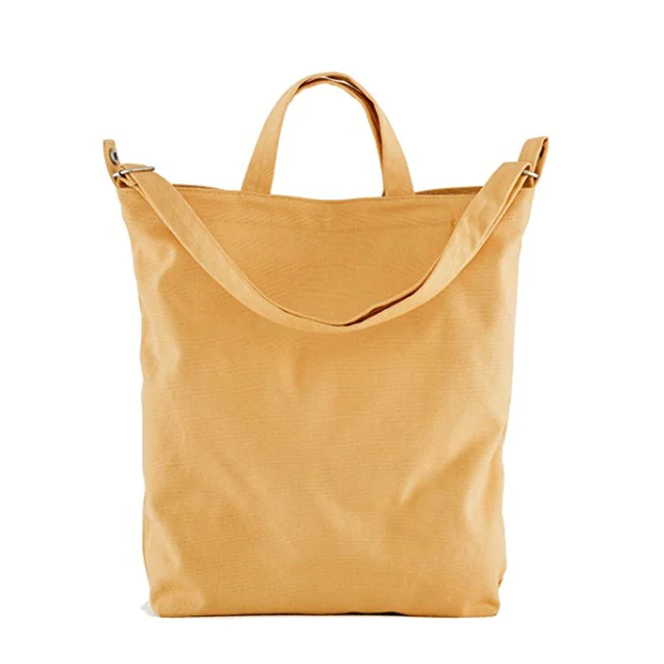 Custom fashion colorful cotton canvas shipping tote bag wholesale