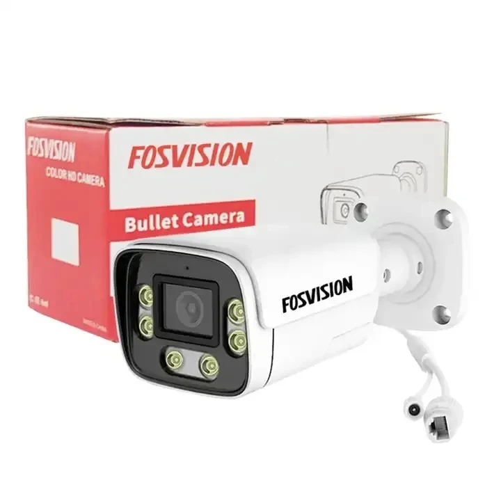 High quantity cctv camera Full Color Night Vision camera view outdoor CCTV poe outdoor H265 4K/8MP bullet poe ip security camera