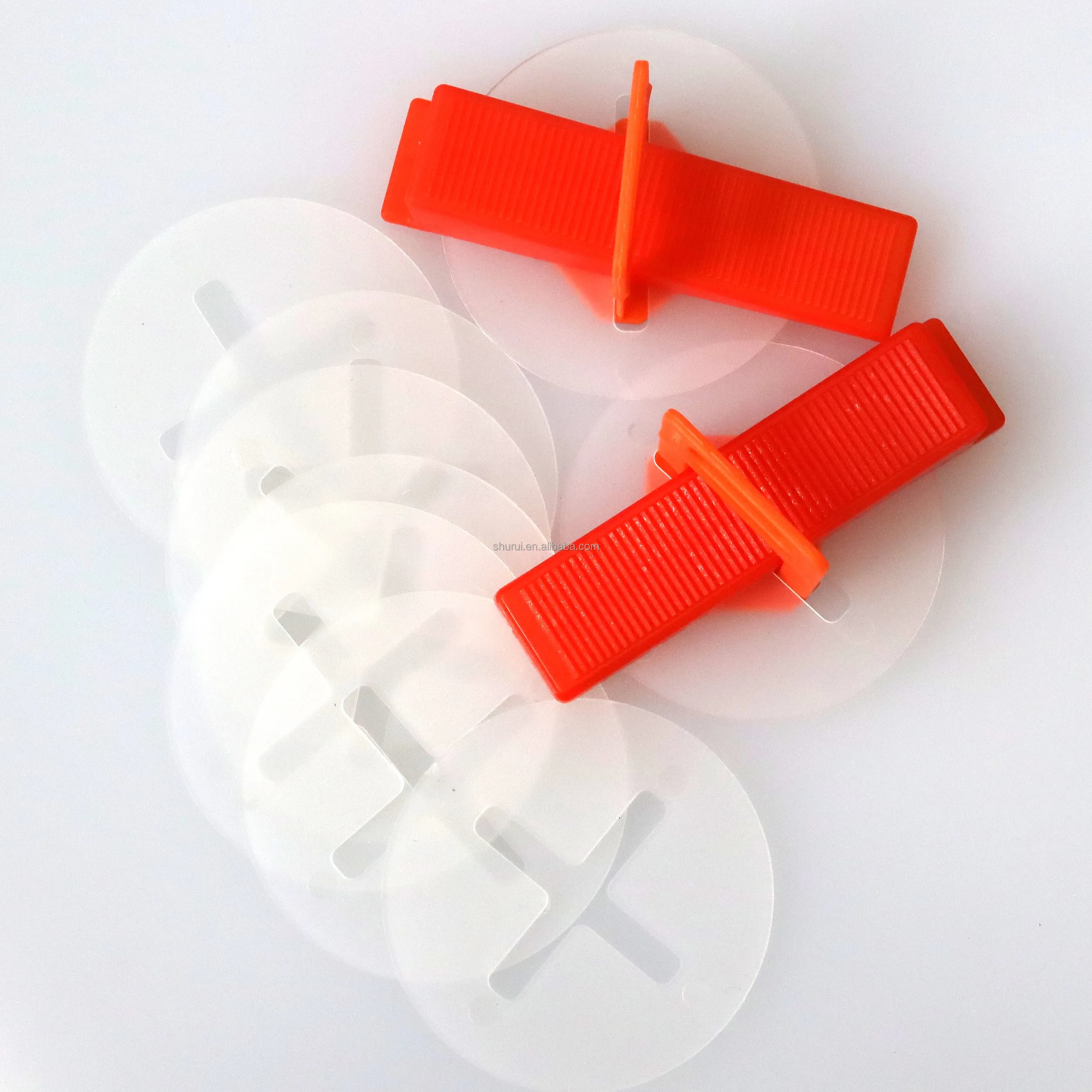 Cheap Price Clear Color Plastic Tile Leveling System Clips Protective Plate for Protecting Tiles