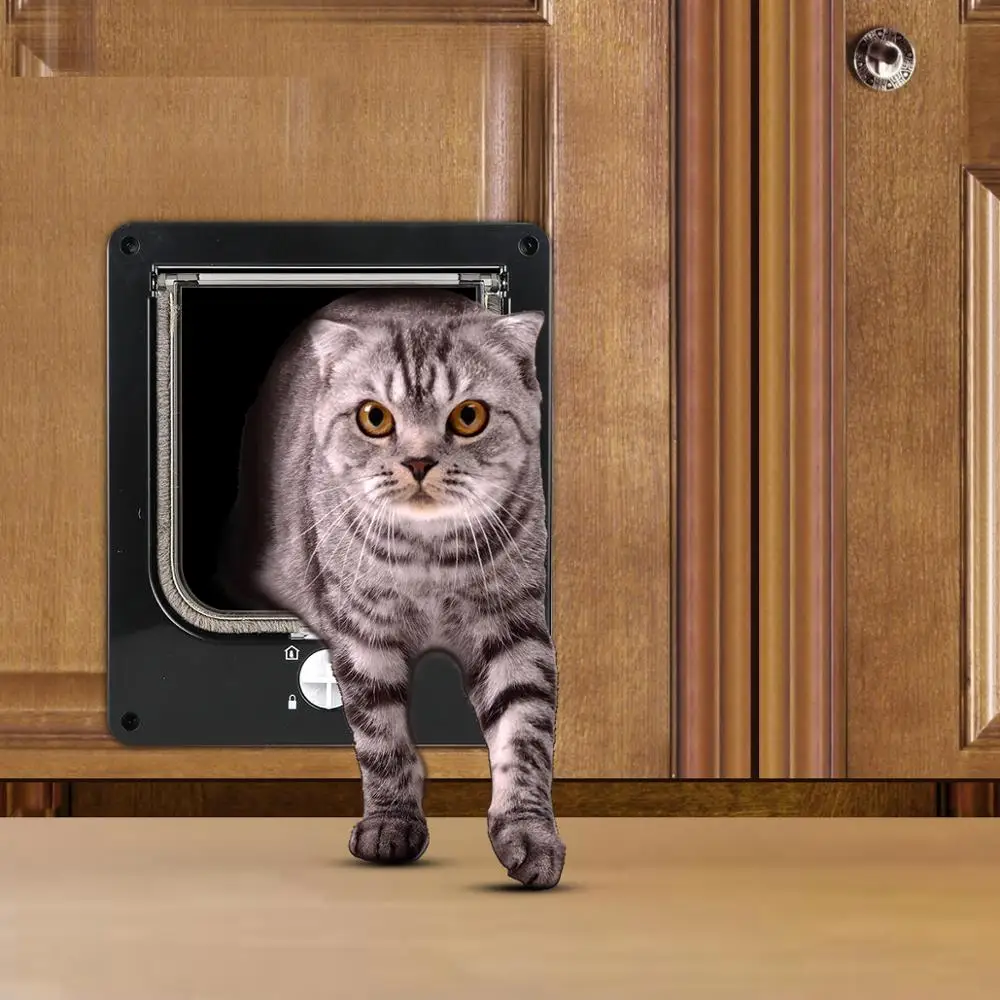 Pet Door Cat Houses Dog Flap Gate Smart Control Interior Puertas Para Mascotas Other
