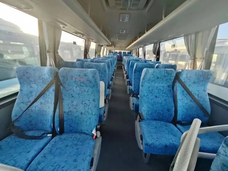 Used Higer Bus China 50 Seats RHD Rear Engine Diesel Higer Coaches KLQ6125 for Sale