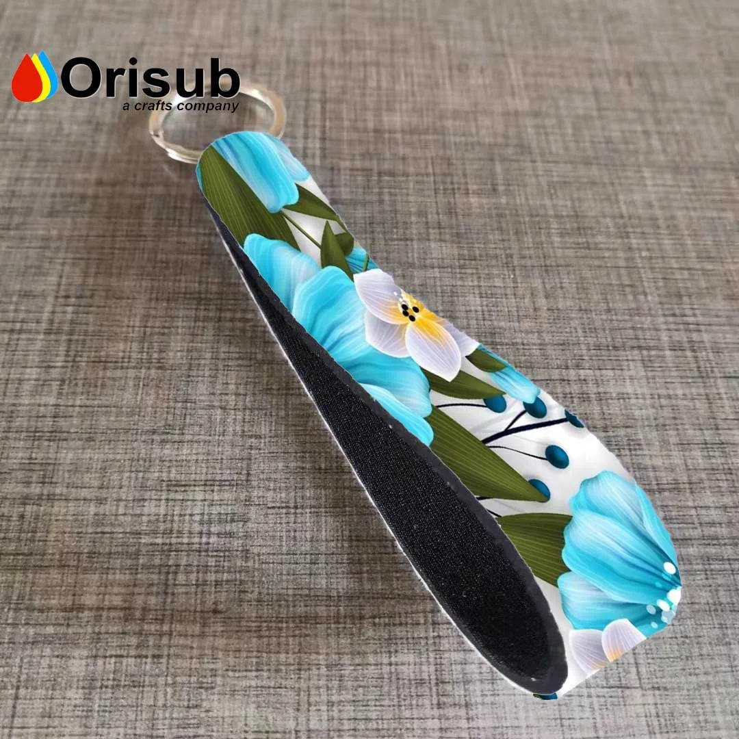 Personalized Custom Logo name strip keychain for mobile phone case