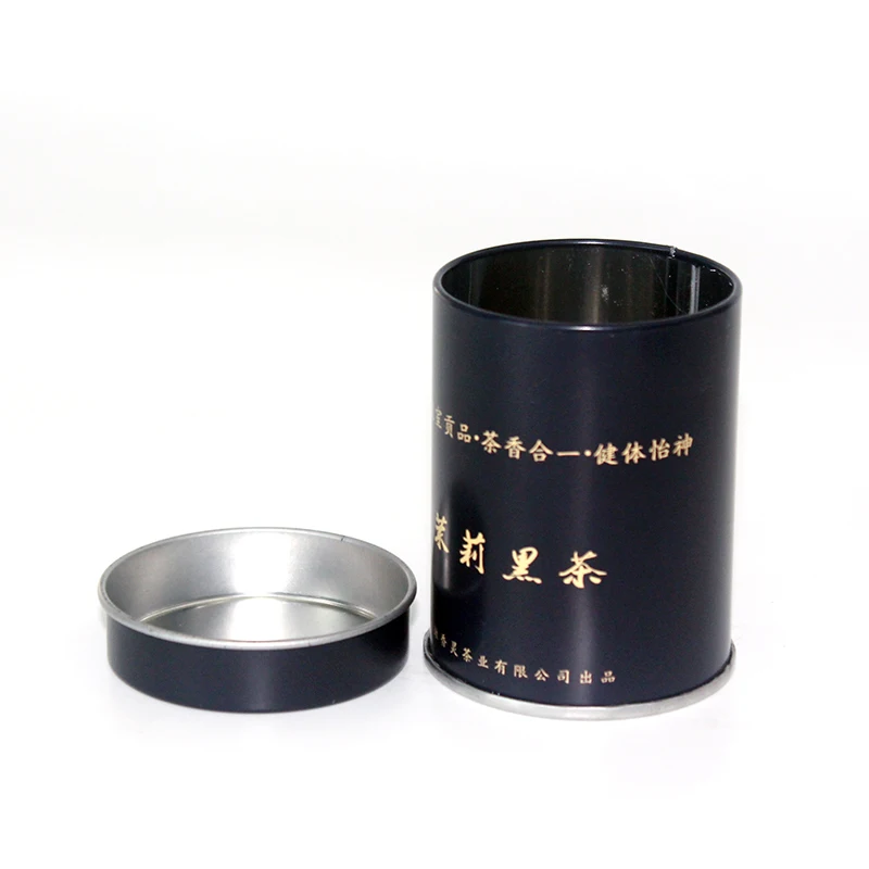 Изготовленный на заказ Роскошный металлический контейнер для хранения чая