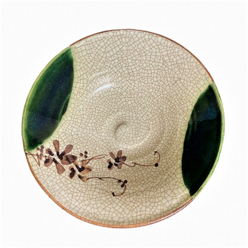 Japanese style traditional handmade porcelain ceramic plates