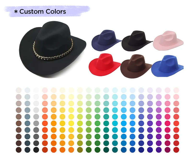 Wholesale Cheap Customized Ribbon Gentlemanly Men Women Straw Paper Cowboy Hats Hot Selling Visor Hat