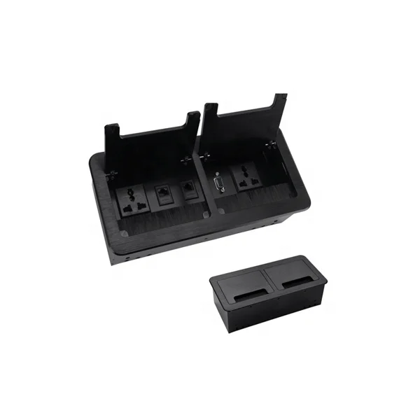 Conference Desktop Wireless Electrical USB Outlet Box