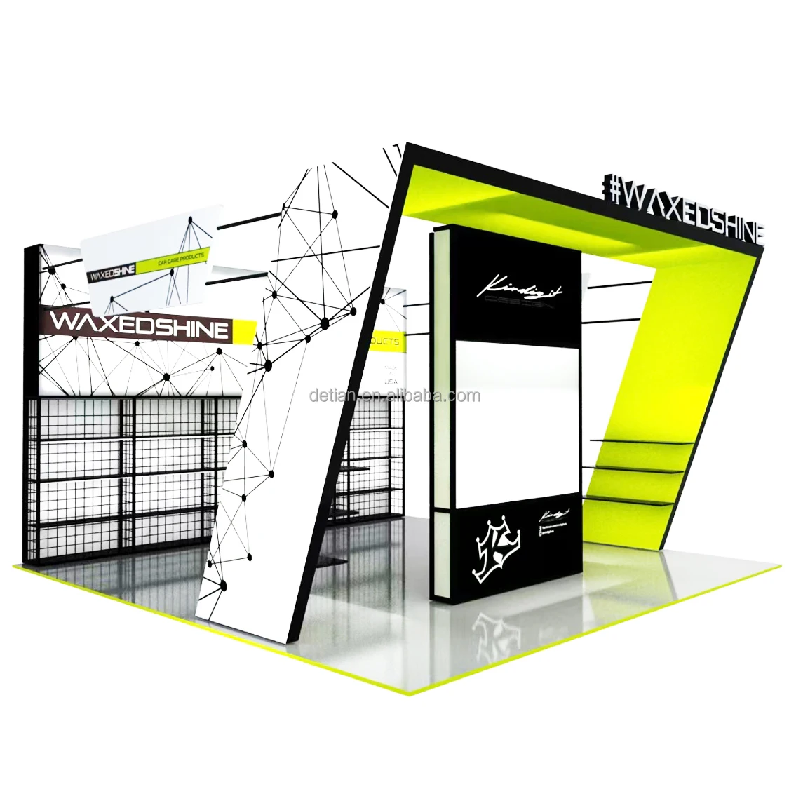 Detian Offer 20-20 exhibition booth trade show booth design exhibition stand equipment