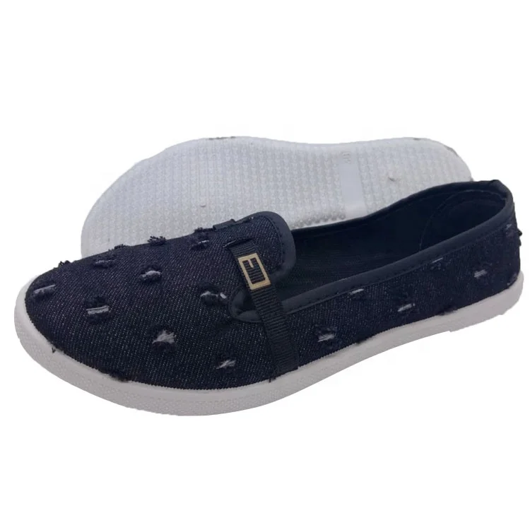 2024 Customizable Ladies Canvas Espadrilles Comfortable High Sneakers Women Anti-Slip Fashioned Slip-On Autumn Wholesale