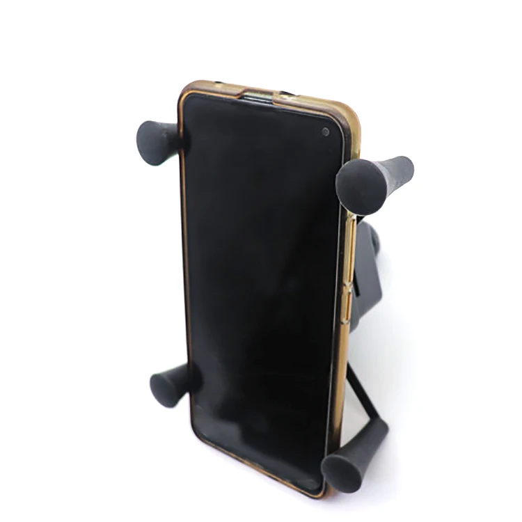 Factory Wholesale 4 Claw 12-24V Bicycle Motorcycle Mobile Mount Stand Phone Holder