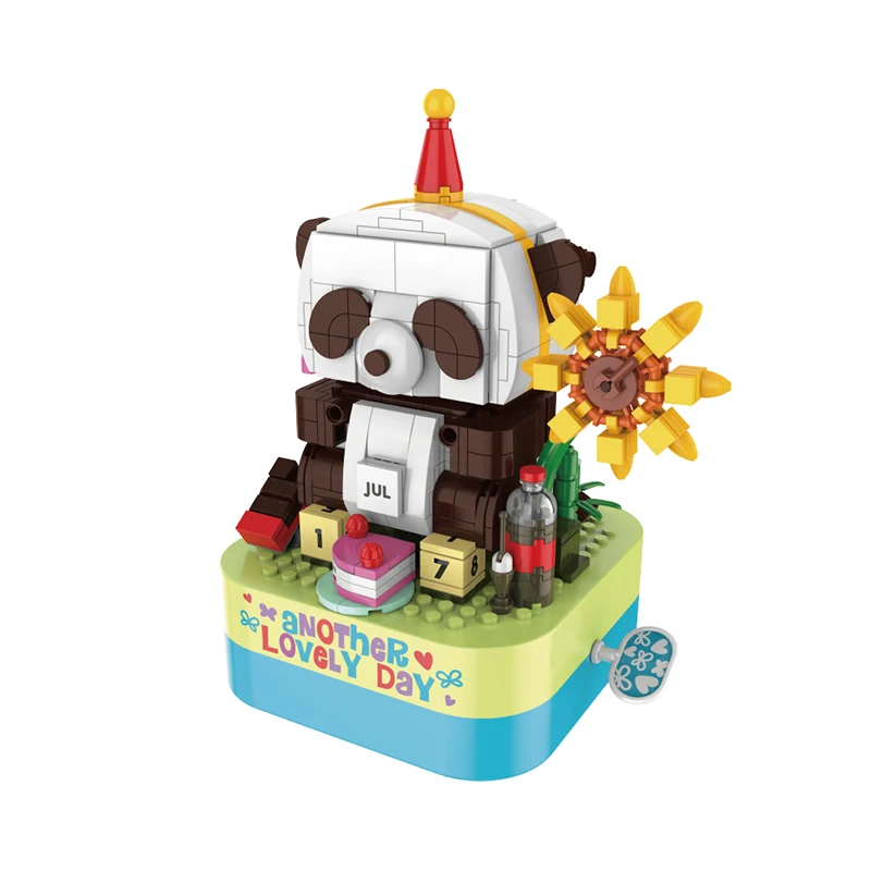 Christmas Tree Clockwork Spring High Quality Building Block Music Box