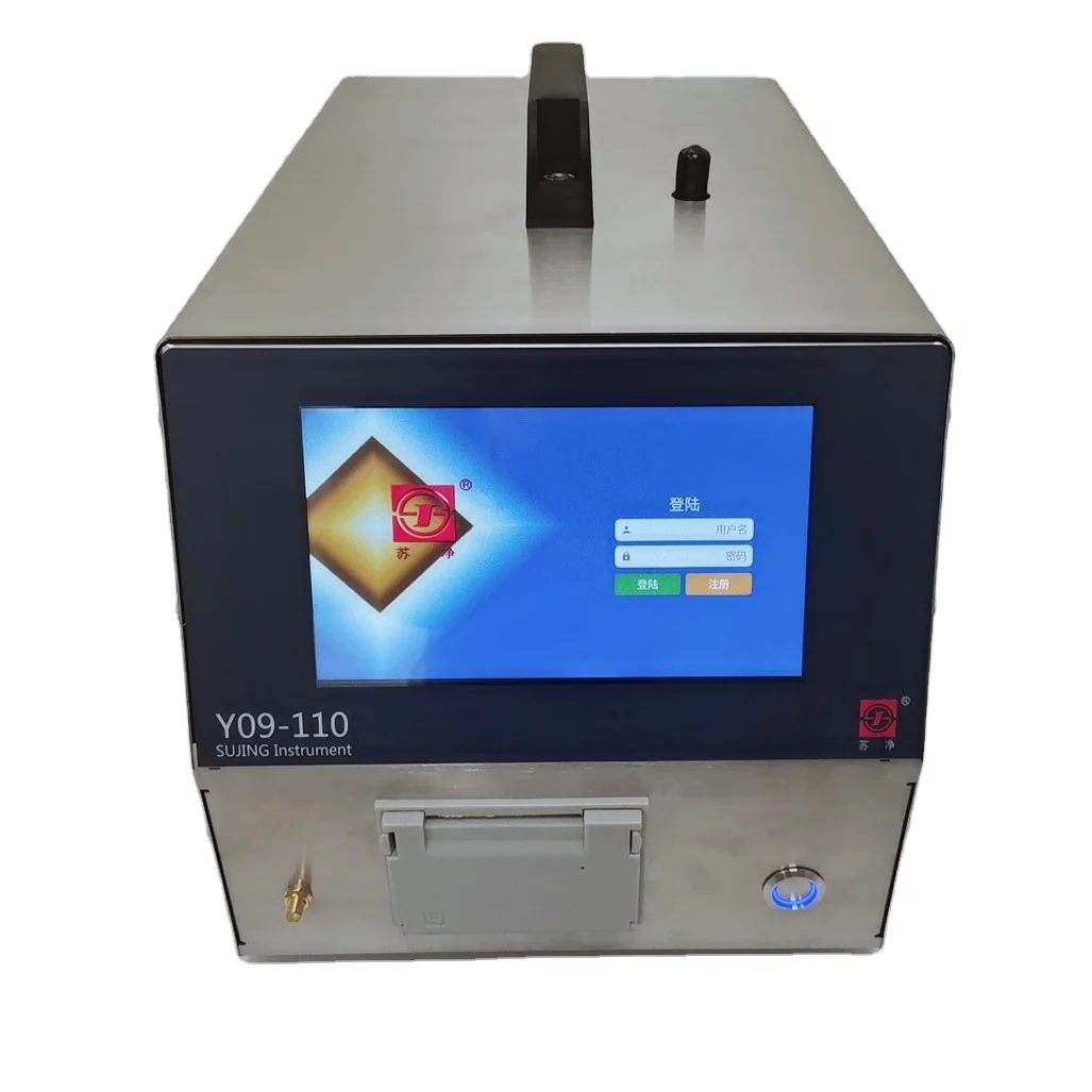 Real Time Cleanroom 0.1uM Condensation Particle Counter