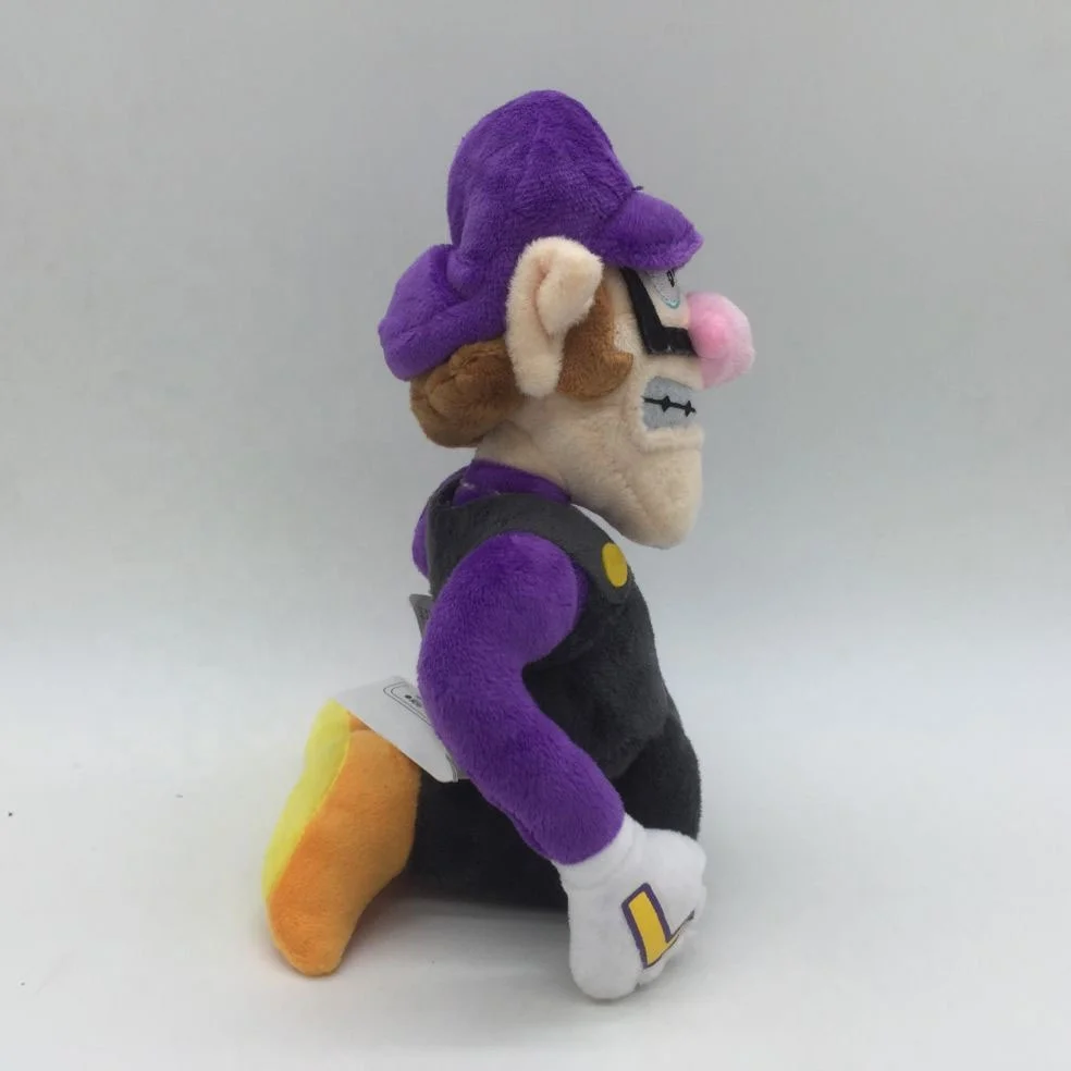 2021 New Super Mario Plush Toys Spot 25cm Wario and Waluigi Plush Doll