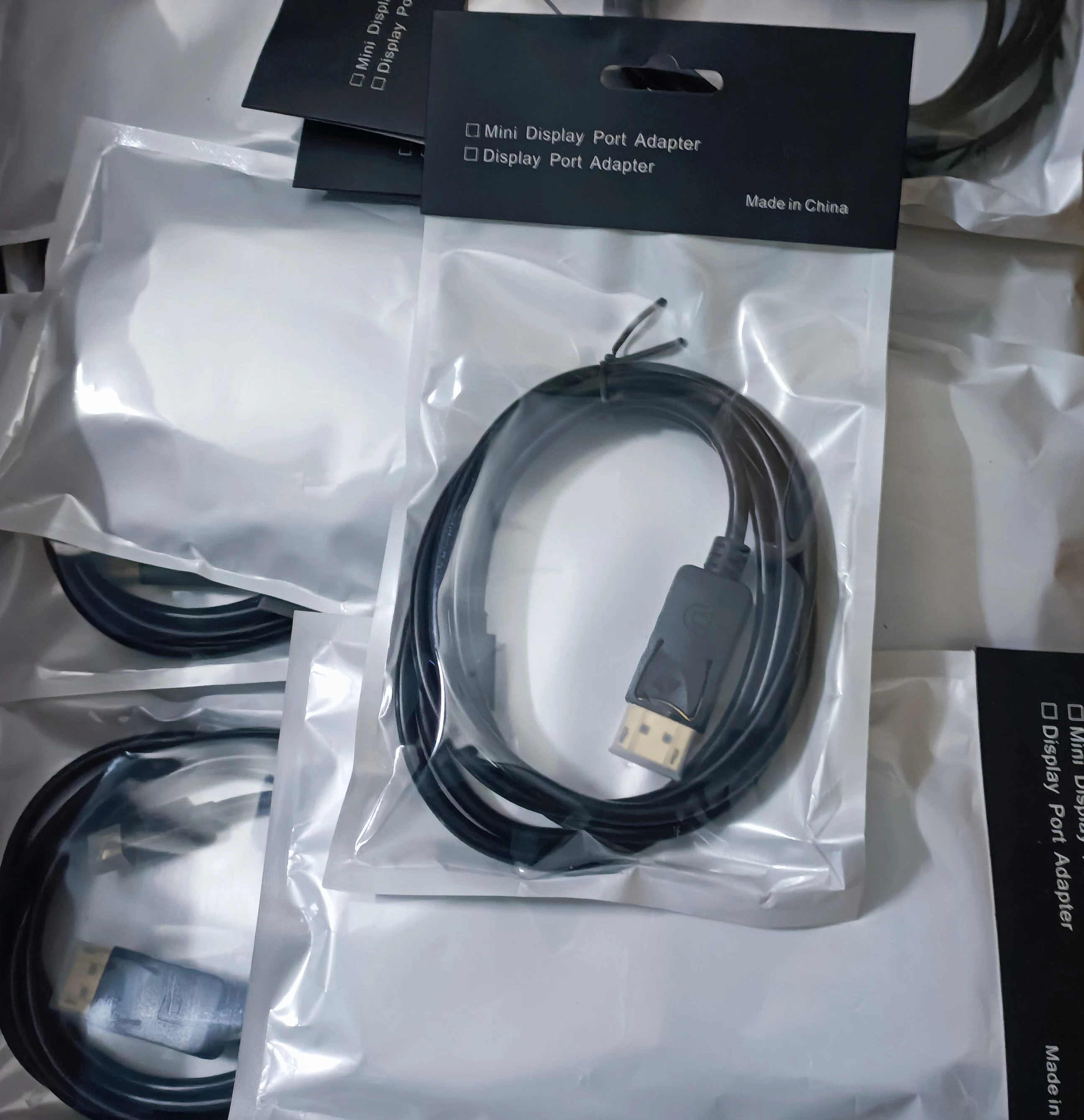 1.8m 6ft mini dp to dp adapter cable