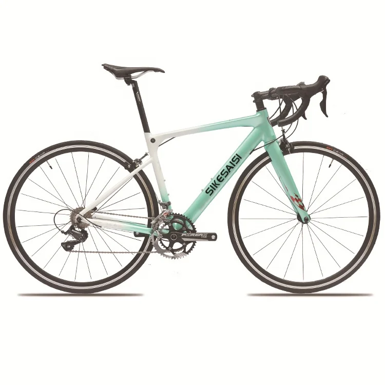 Sikesaisi Carbon Road Bicycle Shimano 20 Speed Road Bike 700C*25C Racing Bike