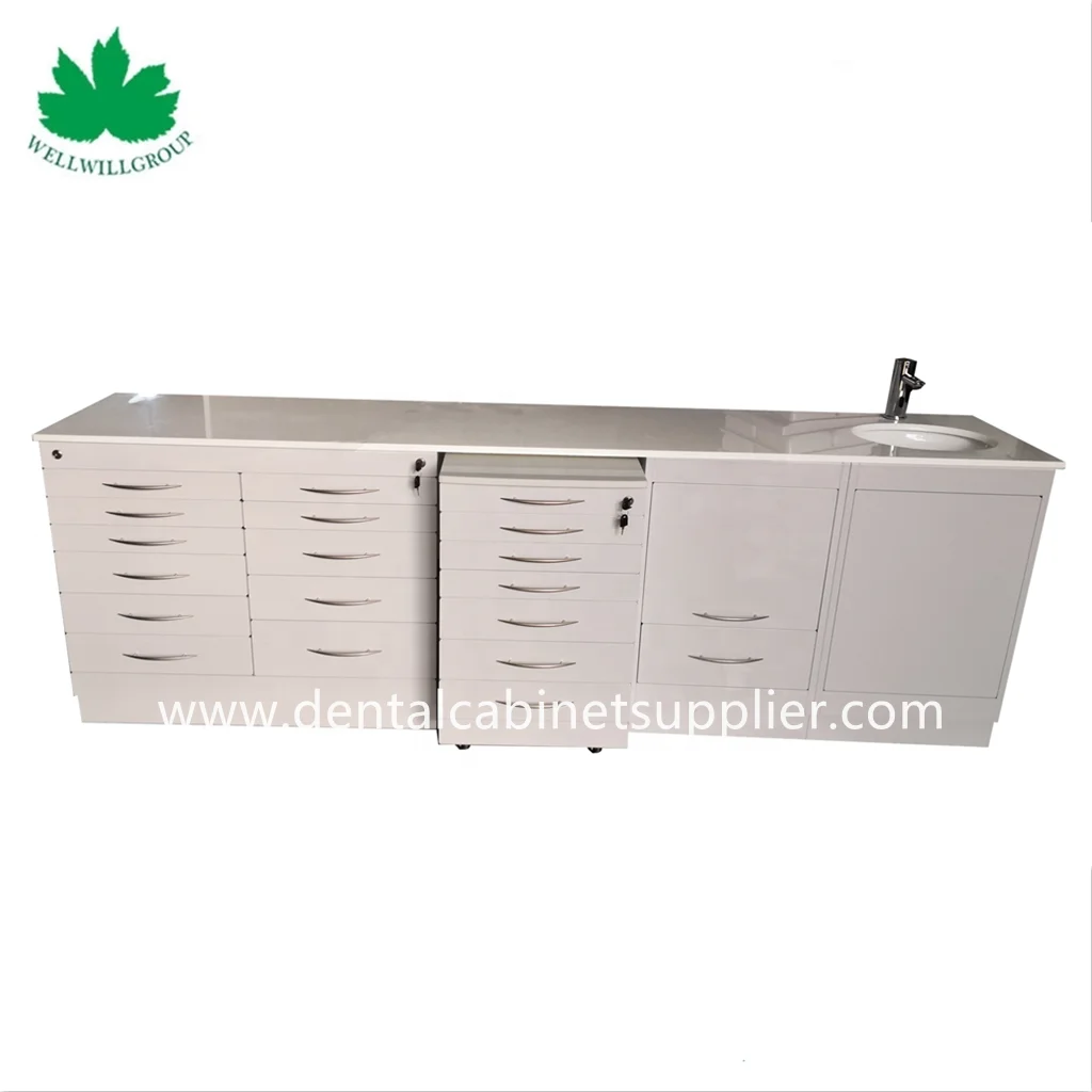 Europe Popular Stainless Steel Dental Cabinet Dental Office Cabinets