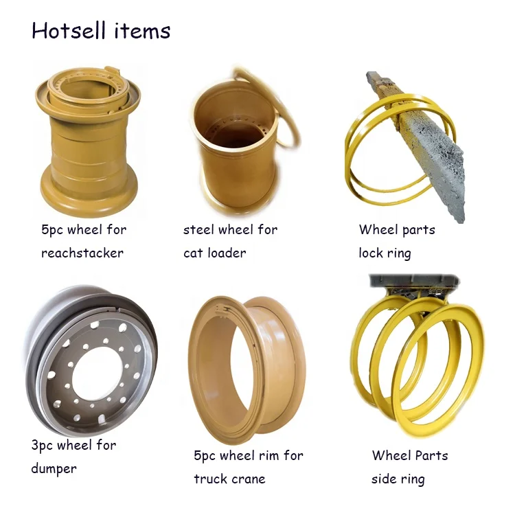 OTR Steel Wheel Rim 25-13.00/2.5 for Habor Machinery RTG-Gantry