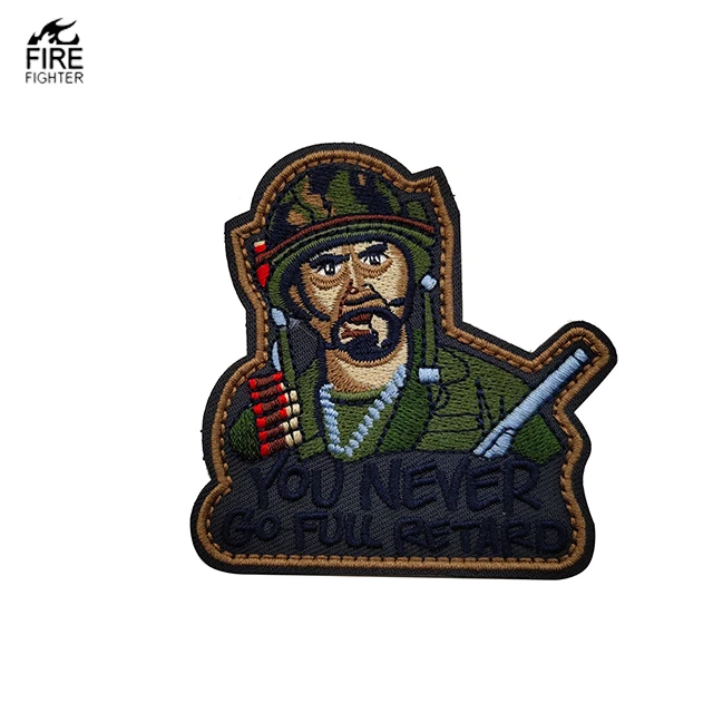 Anime People Factory Customized  String Cloth Emblems With Strong Fasteners New Styles Embroidery Emblems With Fasteners Sticker