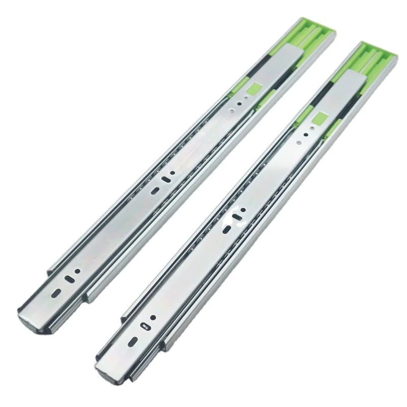 Cabinet 45mm  3 Fold  Telescopic Channel Drawer Slide Drawer runner slide