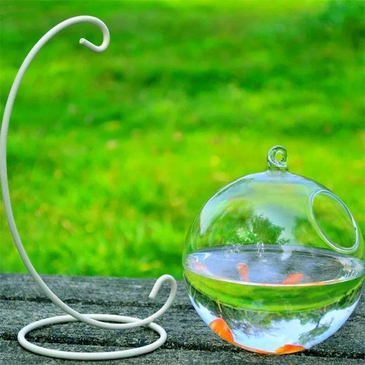 Cheap Price Wholesale Creative Design Small Home Living Room Office Decoration Glass Fish box