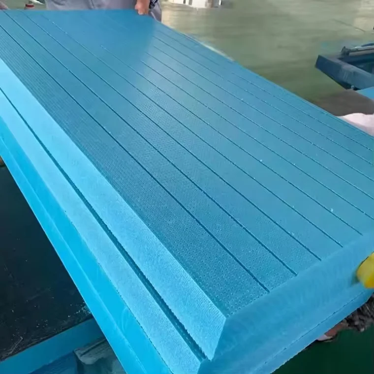 Blue XPS board thermal Insulation Rigid Foam Extruded Polystyrene board for room