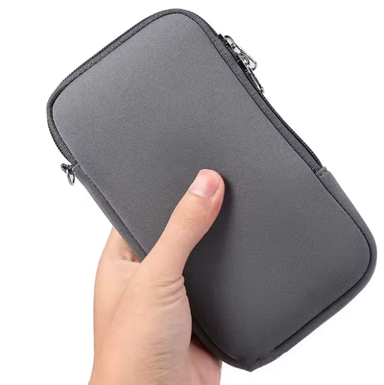 Neoprene Soft Smartphone Bag Travel Business Electronics Storage Pouch Shopping Cash Wallet Coin Pocket Kid Eyeglasses Holder