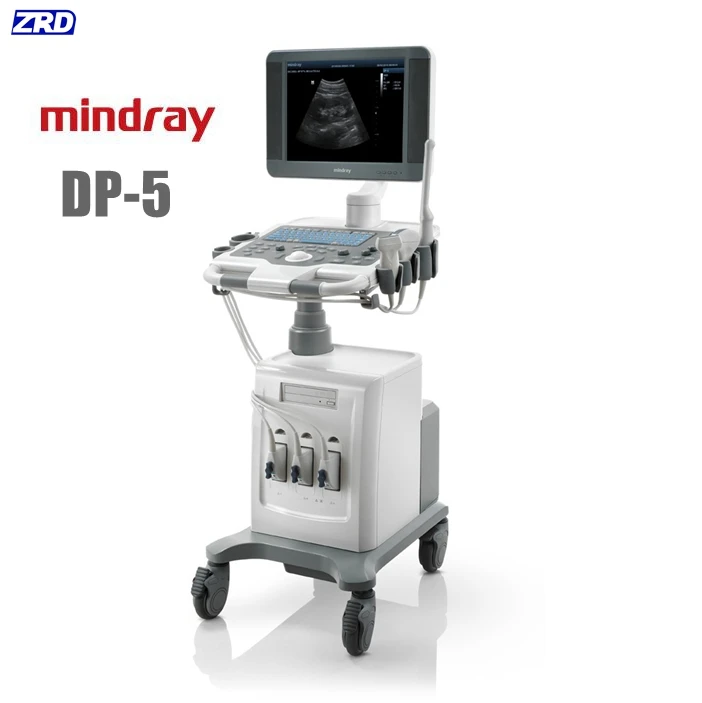 Mindray New DP-5 Ultrasonic Diagnostic Imaging System Used B/W Ultrasound Imaging Machine DP-5 With Trolley