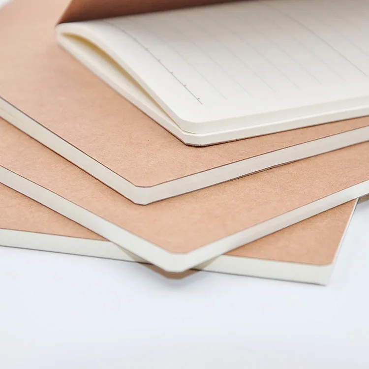 Modern design Best selling A4 Kraft paper soft copy notebook