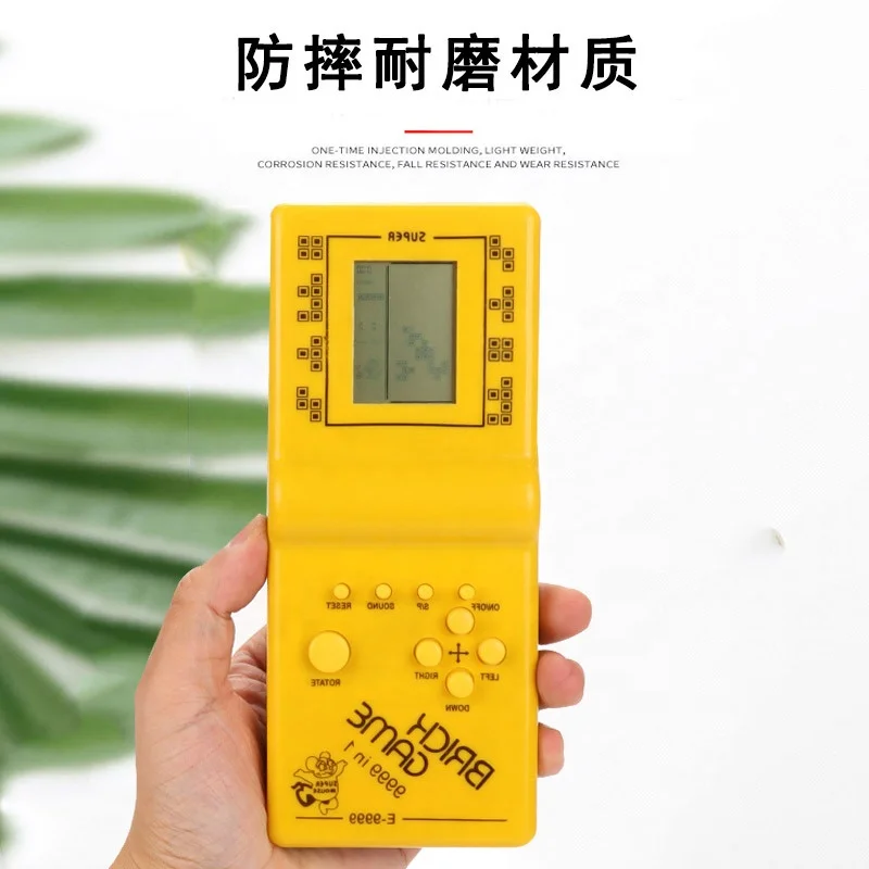 Brick Game Machine 9999 In 1 Russian Mini Classic Cheap Retro Handheld Game Console Player